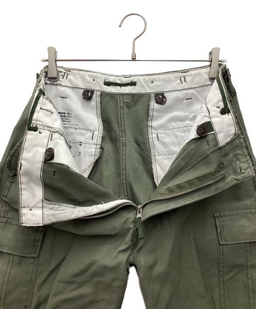 MILITARY（ミリタリー）Military (ミリタリー) フィールドカーゴパンツ 推定80s 古着 オリーブ サイズ:SIZE Sの古着・服飾アイテム