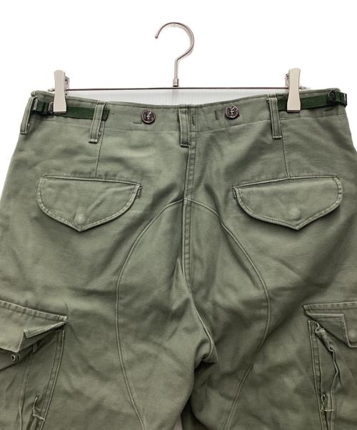 MILITARY（ミリタリー）Military (ミリタリー) フィールドカーゴパンツ 推定80s 古着 オリーブ サイズ:SIZE Sの古着・服飾アイテム