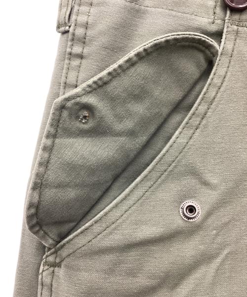 MILITARY（ミリタリー）Military (ミリタリー) フィールドカーゴパンツ 推定80s 古着 オリーブ サイズ:SIZE Sの古着・服飾アイテム