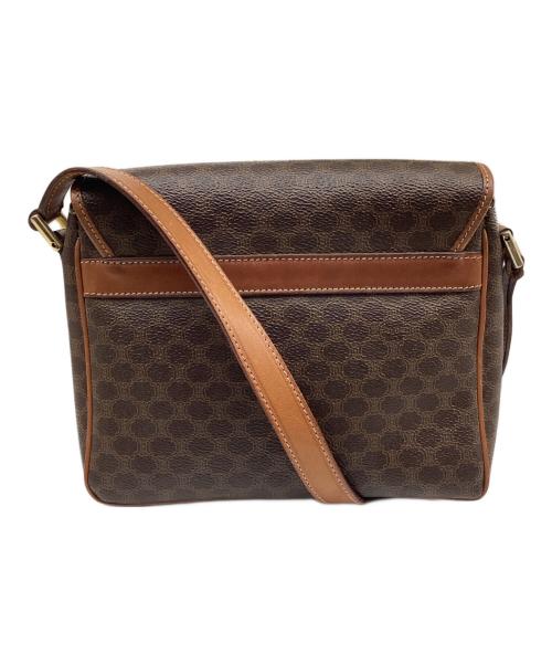 CELINE（セリーヌ）CELINE (セリーヌ) ショルダーバッグ マカダム ブラウンの古着・服飾アイテム