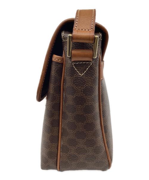 CELINE（セリーヌ）CELINE (セリーヌ) ショルダーバッグ マカダム ブラウンの古着・服飾アイテム