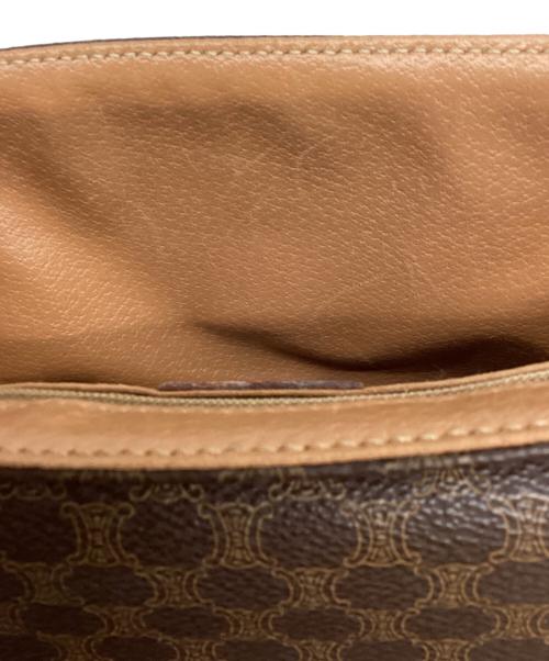 CELINE（セリーヌ）CELINE (セリーヌ) ショルダーバッグ マカダム ブラウンの古着・服飾アイテム