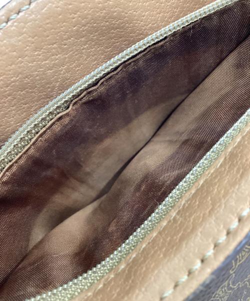 CELINE（セリーヌ）CELINE (セリーヌ) ショルダーバッグ マカダム ブラウンの古着・服飾アイテム