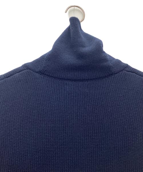 POLO（ポロ）POLO (ポロ) カウチンニットカーディガン ビッグポニー ネイビー サイズ:SIZE XLの古着・服飾アイテム