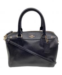 COACH（コーチ）の古着「ショルダーバッグ ミニ ベネット サッチェル」｜ブラック