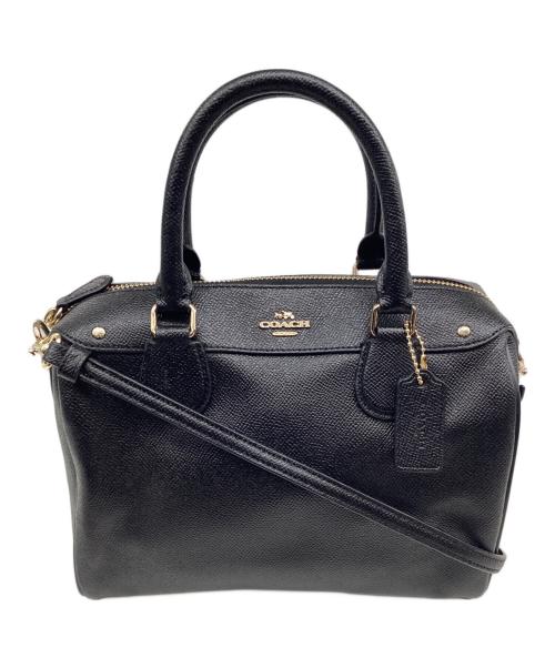 COACH（コーチ）COACH (コーチ) ショルダーバッグ ミニ ベネット サッチェル ブラックの古着・服飾アイテム