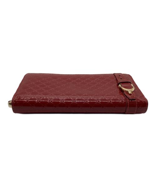 GUCCI（グッチ）GUCCI (グッチ) 長財布 GG レッドの古着・服飾アイテム