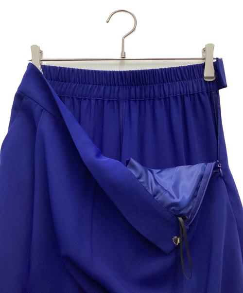 SOEJU（ソージュ）SOEJU (ソージュ) サイドタックワイドパンツ ブルー サイズ:SIZE Lの古着・服飾アイテム