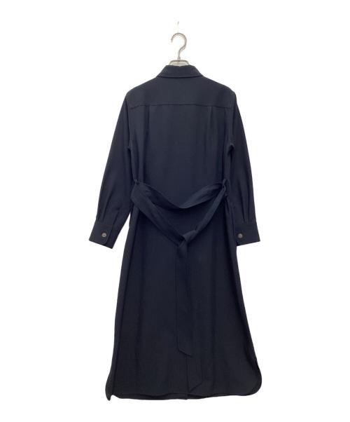 SOEJU（ソージュ）SOEJU (ソージュ) ソフトオックスシャツワンピース ネイビー サイズ:SIZE XSの古着・服飾アイテム