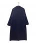 SOEJU (ソージュ) ウールリバーローブコート ネイビー サイズ:SIZE S：13000円