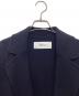 中古・古着 SOEJU (ソージュ) ウールリバーローブコート ネイビー サイズ:SIZE S：13000円