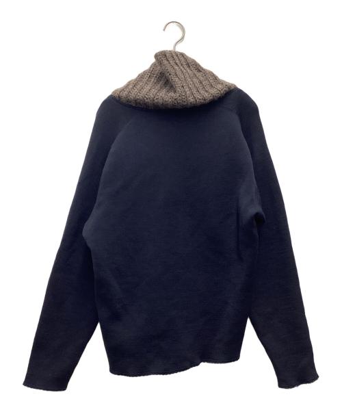 KOLOR（カラー）KOLOR (カラー) コンビネーションニット ブラック サイズ:SIZE Sの古着・服飾アイテム