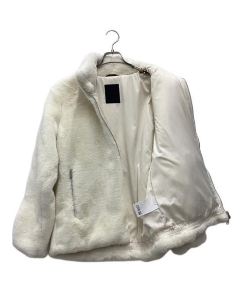 TATRAS（タトラス）TATRAS (タトラス) ASTONI スタンドカラーボアブルゾン 	via privata gaspare bugatti 3 ホワイト サイズ:SIZE 03の古着・服飾アイテム