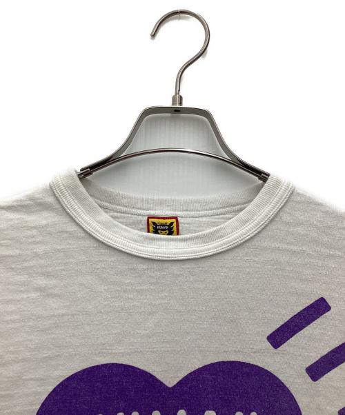 HUMAN MADE（ヒューマンメイド）HUMAN MADE (ヒューマンメイド) Tシャツ ホワイト サイズ:SIZE Lの古着・服飾アイテム