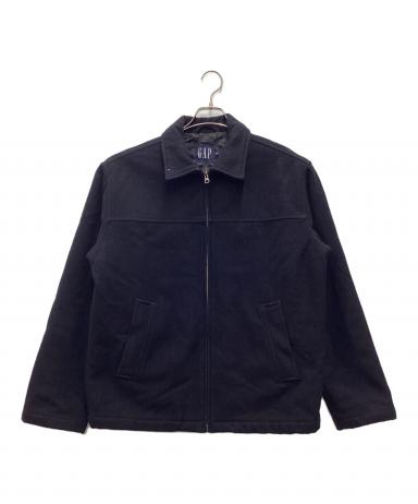 00s OLD GAP ウール ドリズラージャケット ブラック 裏地キルティング 中古・古着通販】OLD GAP (オールドギャップ) ウールドリズラー