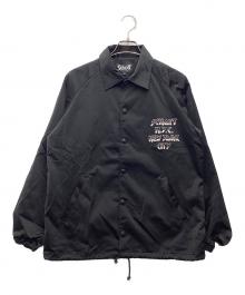 Schott（ショット）の古着「EAGLE&FLAG コーチジャケット」｜ブラック