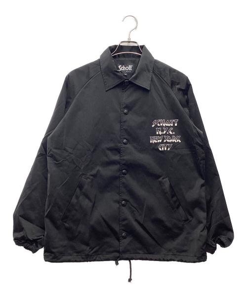 Schott（ショット）Schott (ショット) EAGLE&FLAG コーチジャケット ブラック サイズ:SIZE Sの古着・服飾アイテム