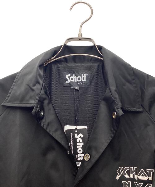 Schott（ショット）Schott (ショット) EAGLE&FLAG コーチジャケット ブラック サイズ:SIZE Sの古着・服飾アイテム