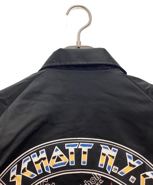 Schott（ショット）Schott (ショット) EAGLE&FLAG コーチジャケット ブラック サイズ:SIZE Sの古着・服飾アイテム