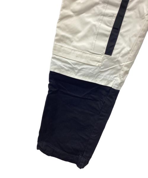 DIESEL（ディーゼル）DIESEL (ディーゼル) MID WAIST MELTY CARGO PANTS カーゴパンツ ブラック×ホワイト サイズ:SIZE 71cm (W28)の古着・服飾アイテム