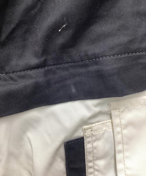 DIESEL（ディーゼル）DIESEL (ディーゼル) MID WAIST MELTY CARGO PANTS カーゴパンツ ブラック×ホワイト サイズ:SIZE 71cm (W28)の古着・服飾アイテム