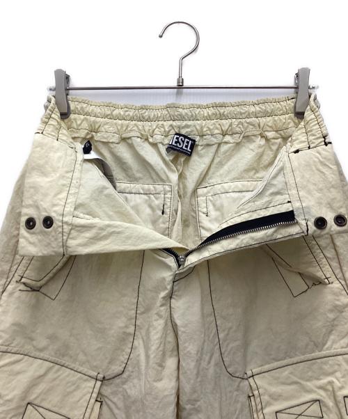 DIESEL（ディーゼル）DIESEL (ディーゼル) カーゴパンツ ベージュ サイズ:SIZE 71cm (W28)の古着・服飾アイテム