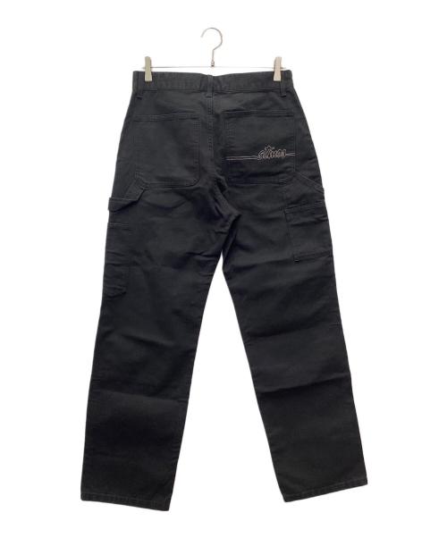 ATMOS（アトモス）atmos (アトモス) Double Knee Work Pants BLACK ワークパンツ ブラック サイズ:SIZE Lの古着・服飾アイテム