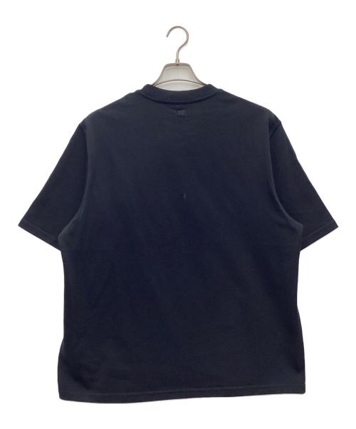 AMI PARIS（アミ パリス）AMI PARIS (アミ パリス) 半袖カットソー ブラック サイズ:SIZE Mの古着・服飾アイテム