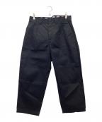 Dickiesディッキーズ）の古着「ツータックパンツ ワイドチノパン」｜ブラック