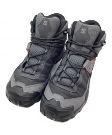 SALOMON（サロモン）の古着「トレッキングブーツ X ULTRA 5 MID GORE-TEX」｜ブラック