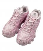 NIKEナイキ）の古着「ローカットスニーカー NIKE W SHOX TL PINK FOAM/PINK FOAM-MTLC SILVER」｜ピンク