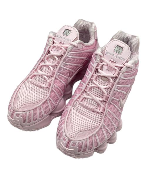 NIKE（ナイキ）NIKE (ナイキ) ローカットスニーカー NIKE W SHOX TL PINK FOAM/PINK FOAM-MTLC SILVER ピンク サイズ:SIZE 24cmの古着・服飾アイテム