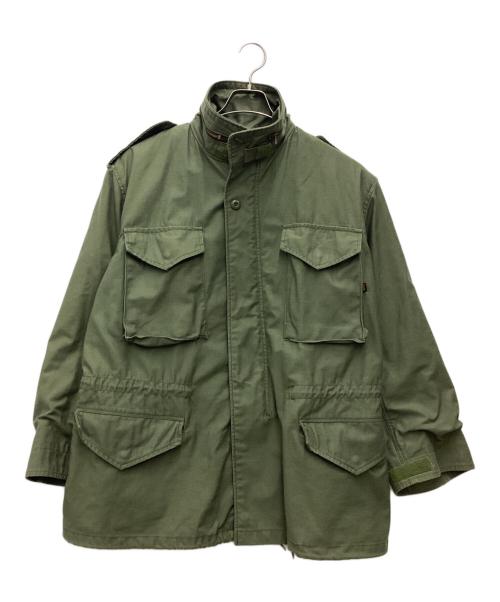 ALPHA（アルファ）ALPHA (アルファ) M65ジャケット オリーブ サイズ:SIZE Mの古着・服飾アイテム