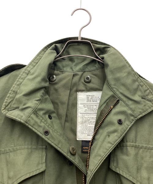 ALPHA（アルファ）ALPHA (アルファ) M65ジャケット オリーブ サイズ:SIZE Mの古着・服飾アイテム