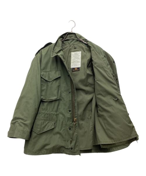 ALPHA（アルファ）ALPHA (アルファ) M65ジャケット オリーブ サイズ:SIZE Mの古着・服飾アイテム