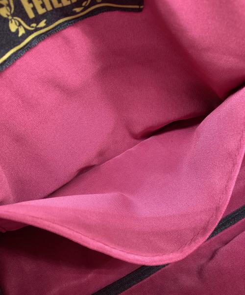 FEILER（フェイラー）FEILER (フェイラー) ハンドバッグ ネイビーの古着・服飾アイテム