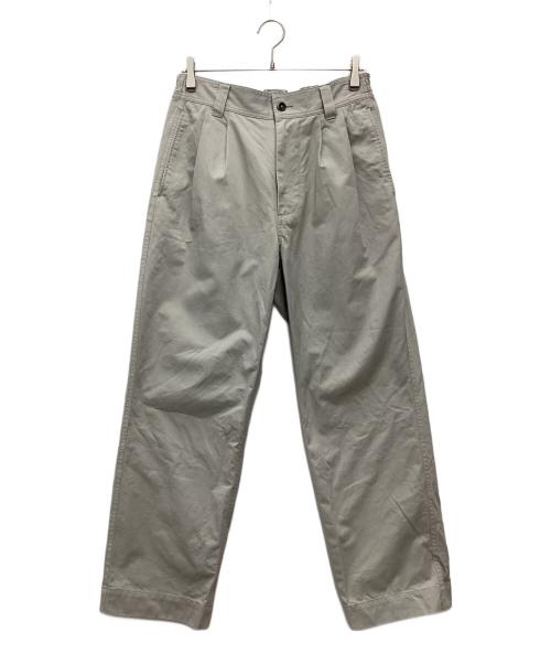 MHL（マーガレットハウエル）MHL (マーガレットハウエル) コンパクト コットン パンツ ベージュ サイズ:SIZE Mの古着・服飾アイテム