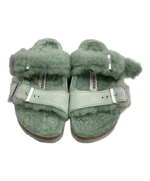 BIRKENSTOCK（ビルケンシュトック）BIRKENSTOCK (ビルケンシュトック) サンダル アリゾナシアリングリベット グリーン サイズ:SIZE 23cmの古着・服飾アイテム