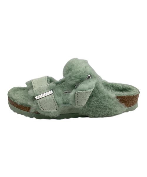 BIRKENSTOCK（ビルケンシュトック）BIRKENSTOCK (ビルケンシュトック) サンダル アリゾナシアリングリベット グリーン サイズ:SIZE 23cmの古着・服飾アイテム