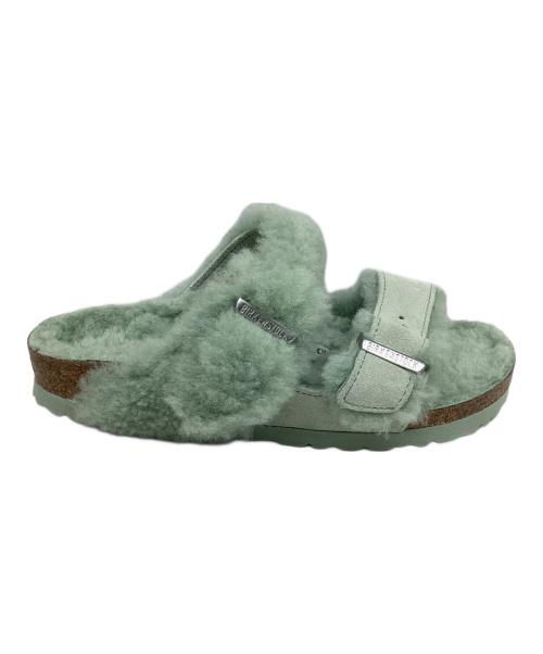 BIRKENSTOCK（ビルケンシュトック）BIRKENSTOCK (ビルケンシュトック) サンダル アリゾナシアリングリベット グリーン サイズ:SIZE 23cmの古着・服飾アイテム