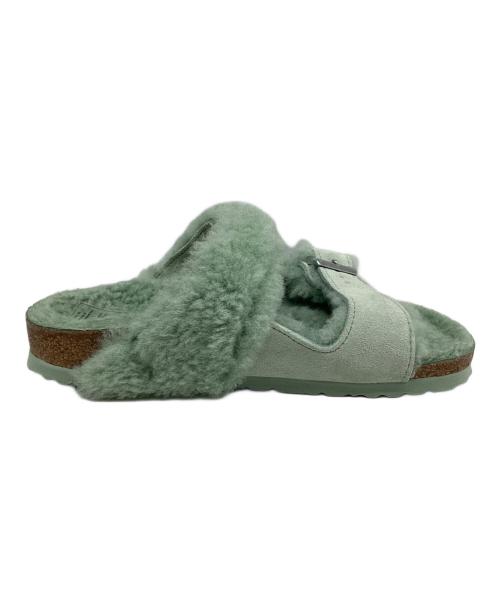 BIRKENSTOCK（ビルケンシュトック）BIRKENSTOCK (ビルケンシュトック) サンダル アリゾナシアリングリベット グリーン サイズ:SIZE 23cmの古着・服飾アイテム