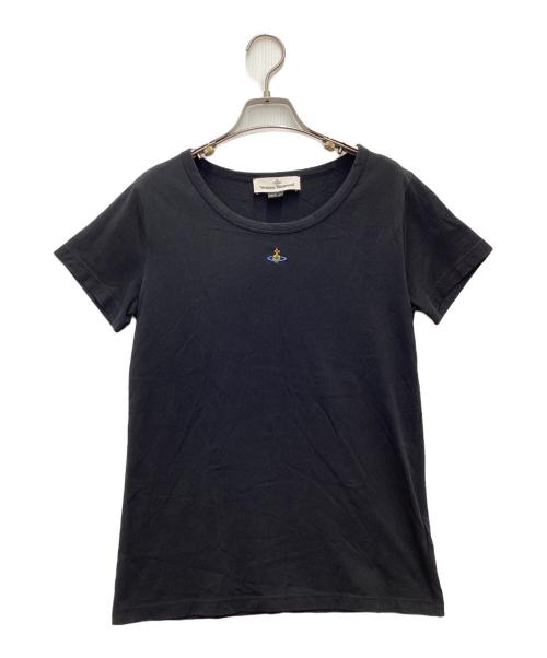 Vivienne Westwood（ヴィヴィアンウエストウッド）Vivienne Westwood (ヴィヴィアンウエストウッド) 半袖カットソー ブラック サイズ:SIZE Mの古着・服飾アイテム