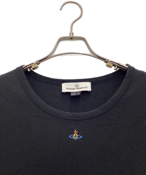 Vivienne Westwood（ヴィヴィアンウエストウッド）Vivienne Westwood (ヴィヴィアンウエストウッド) 半袖カットソー ブラック サイズ:SIZE Mの古着・服飾アイテム