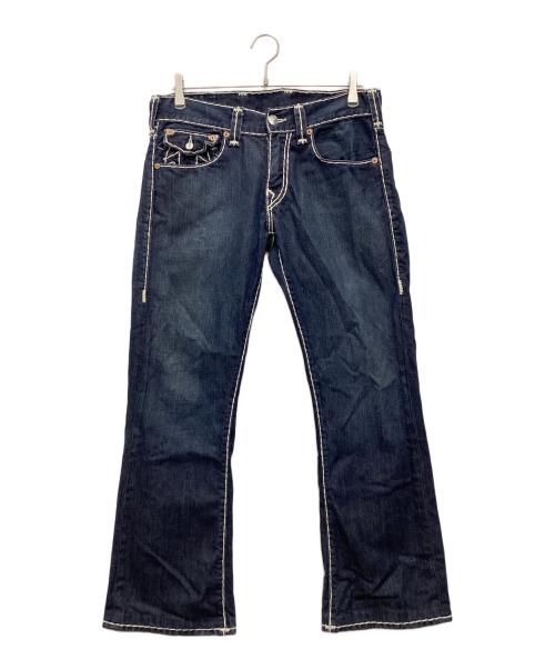 TRUE RELIGION（トゥルー レリジョン）TRUE RELIGION (トゥルー レリジョン) デニムパンツ スカイブルー サイズ:SIZE 78.5cm (W31)の古着・服飾アイテム