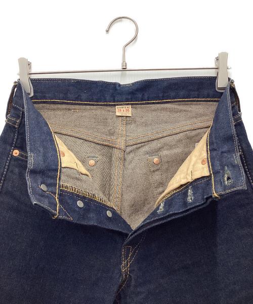 RRL（ダブルアールエル）RRL (ダブルアールエル) デニムパンツ USA製 ボタンフライ インディゴ サイズ:SIZE W28×L30の古着・服飾アイテム