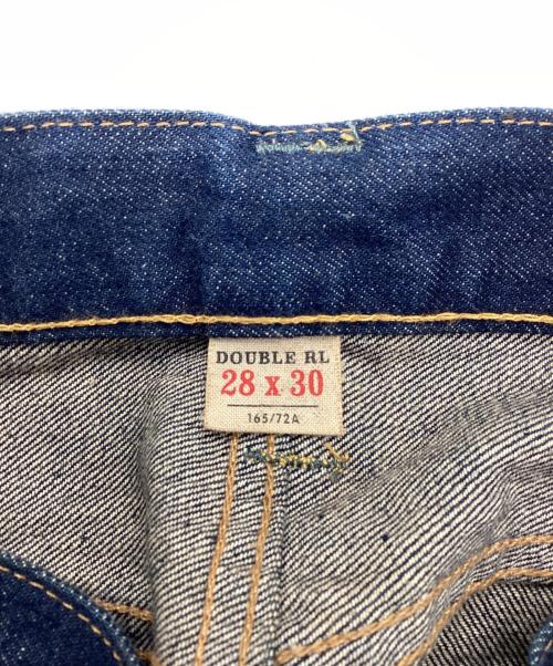 RRL（ダブルアールエル）RRL (ダブルアールエル) デニムパンツ USA製 ボタンフライ インディゴ サイズ:SIZE W28×L30の古着・服飾アイテム