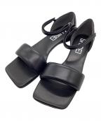 SHISEIシセイ）の古着「PADDED SANDALS サンダル」｜ブラック