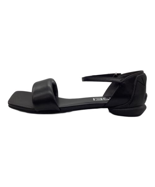 SHISEI（シセイ）SHISEI (シセイ) PADDED SANDALS サンダル ブラック サイズ:SIZE 24.5cmの古着・服飾アイテム