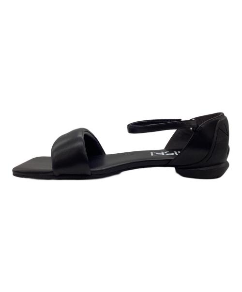 SHISEI（シセイ）SHISEI (シセイ) PADDED SANDALS サンダル ブラック サイズ:SIZE 24.5cmの古着・服飾アイテム
