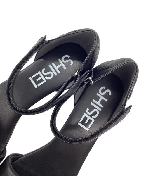 SHISEI（シセイ）SHISEI (シセイ) PADDED SANDALS サンダル ブラック サイズ:SIZE 24.5cmの古着・服飾アイテム